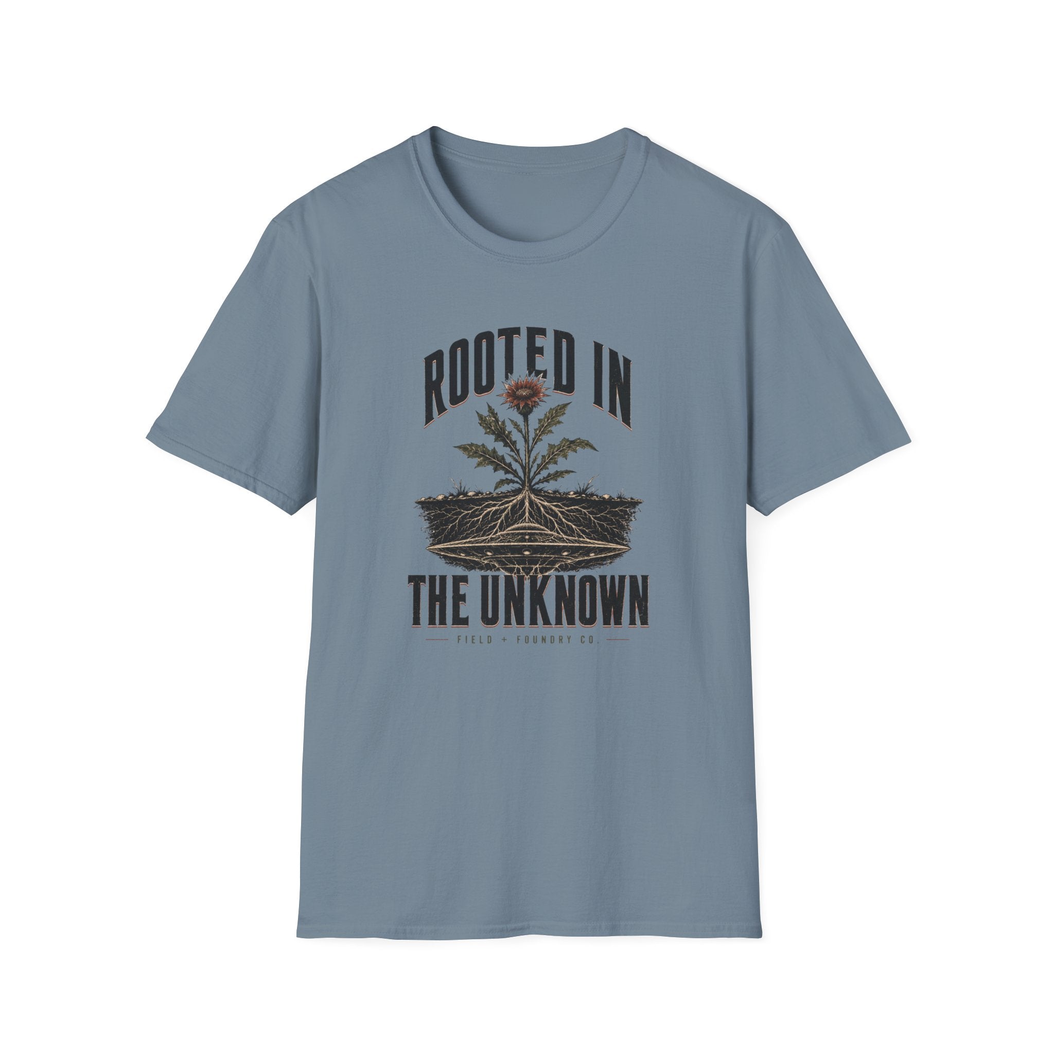 Rooted In The Unknown T-Shirt — Thistle Plant Graphic Tee