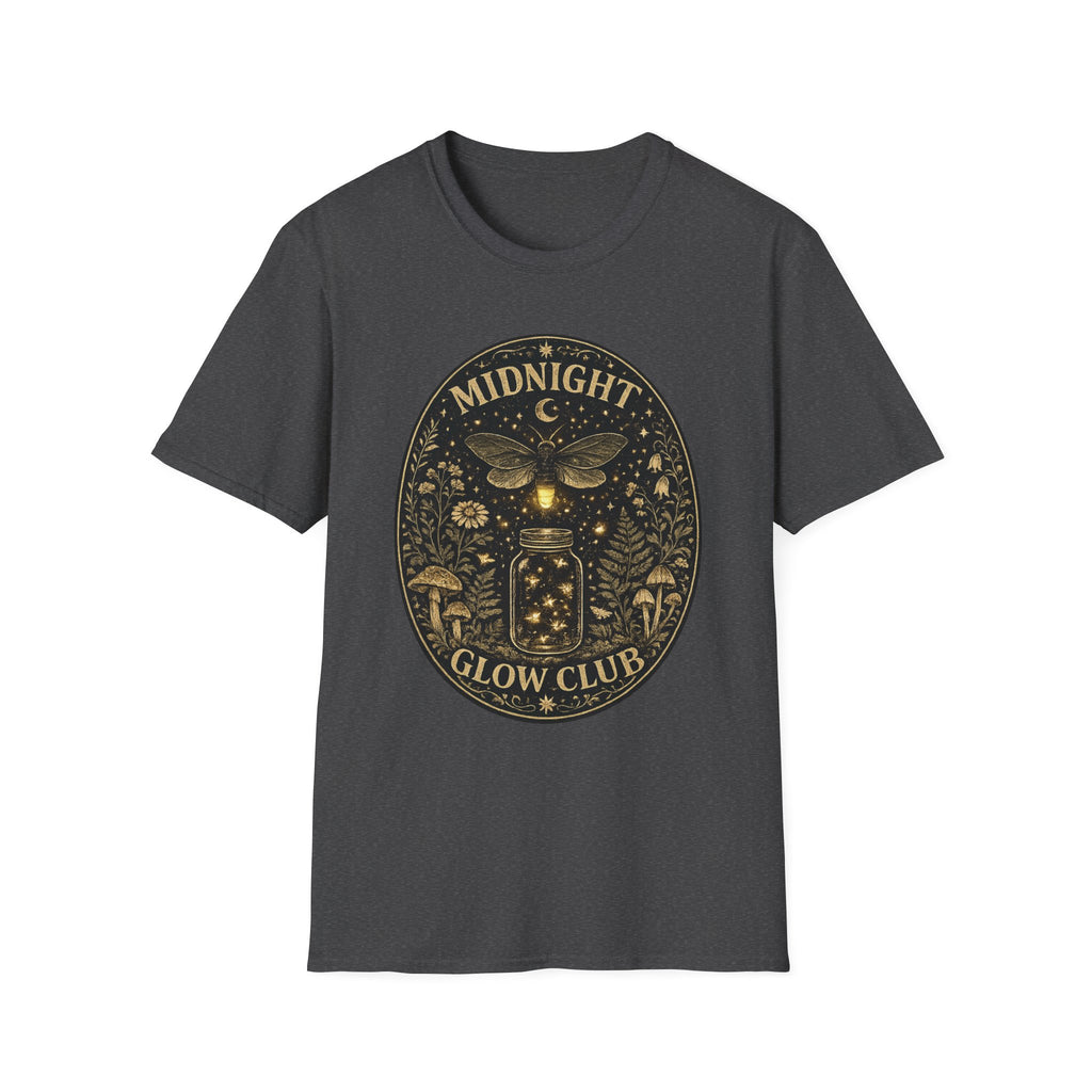 Midnight Glow Club T-Shirt — Moth & Moon Vintage Graphic Tee