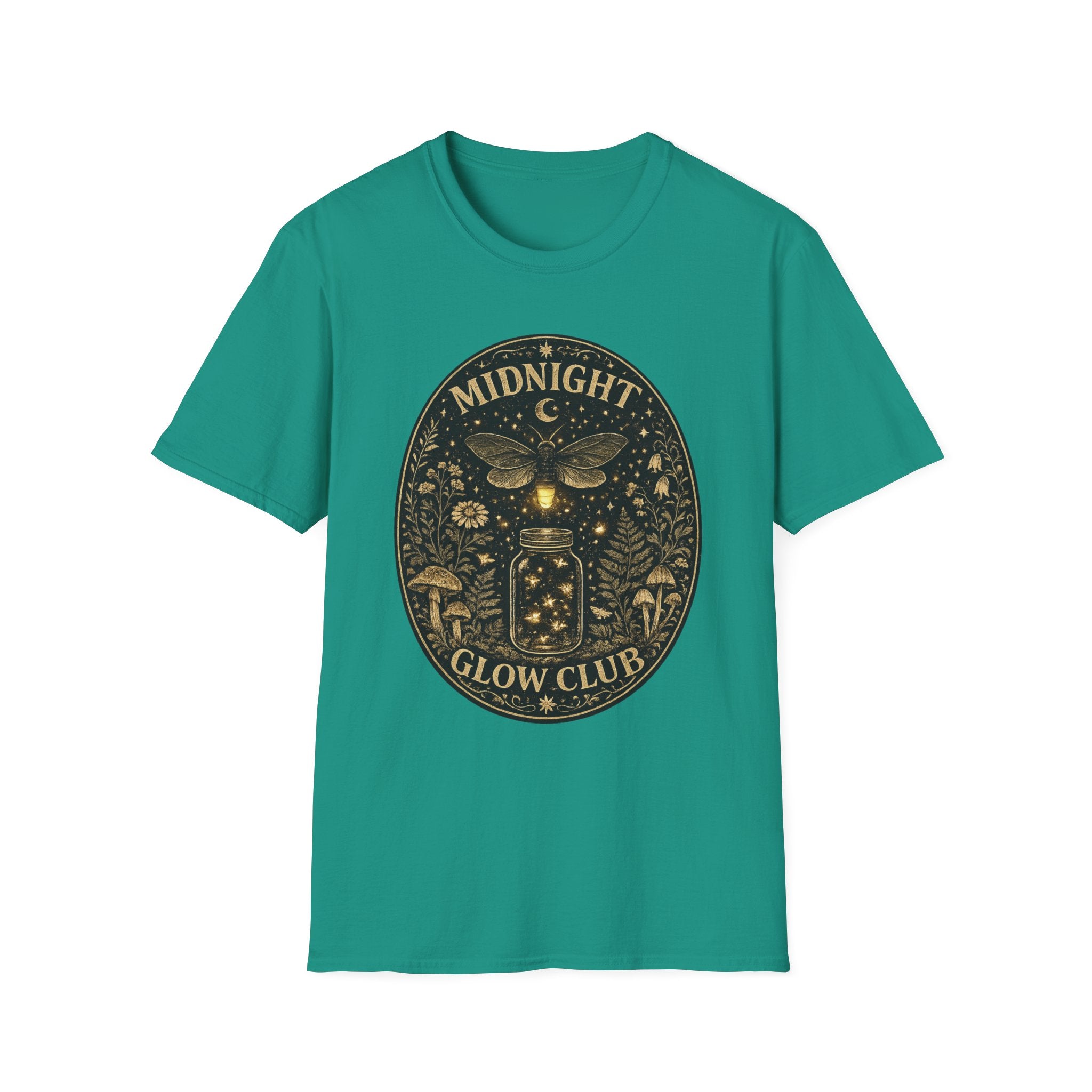 Midnight Glow Club T-Shirt — Moth & Moon Vintage Graphic Tee