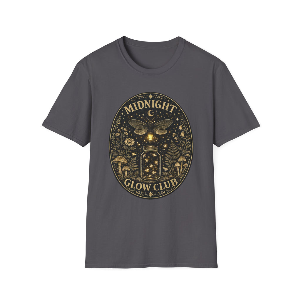 Midnight Glow Club T-Shirt — Moth & Moon Vintage Graphic Tee