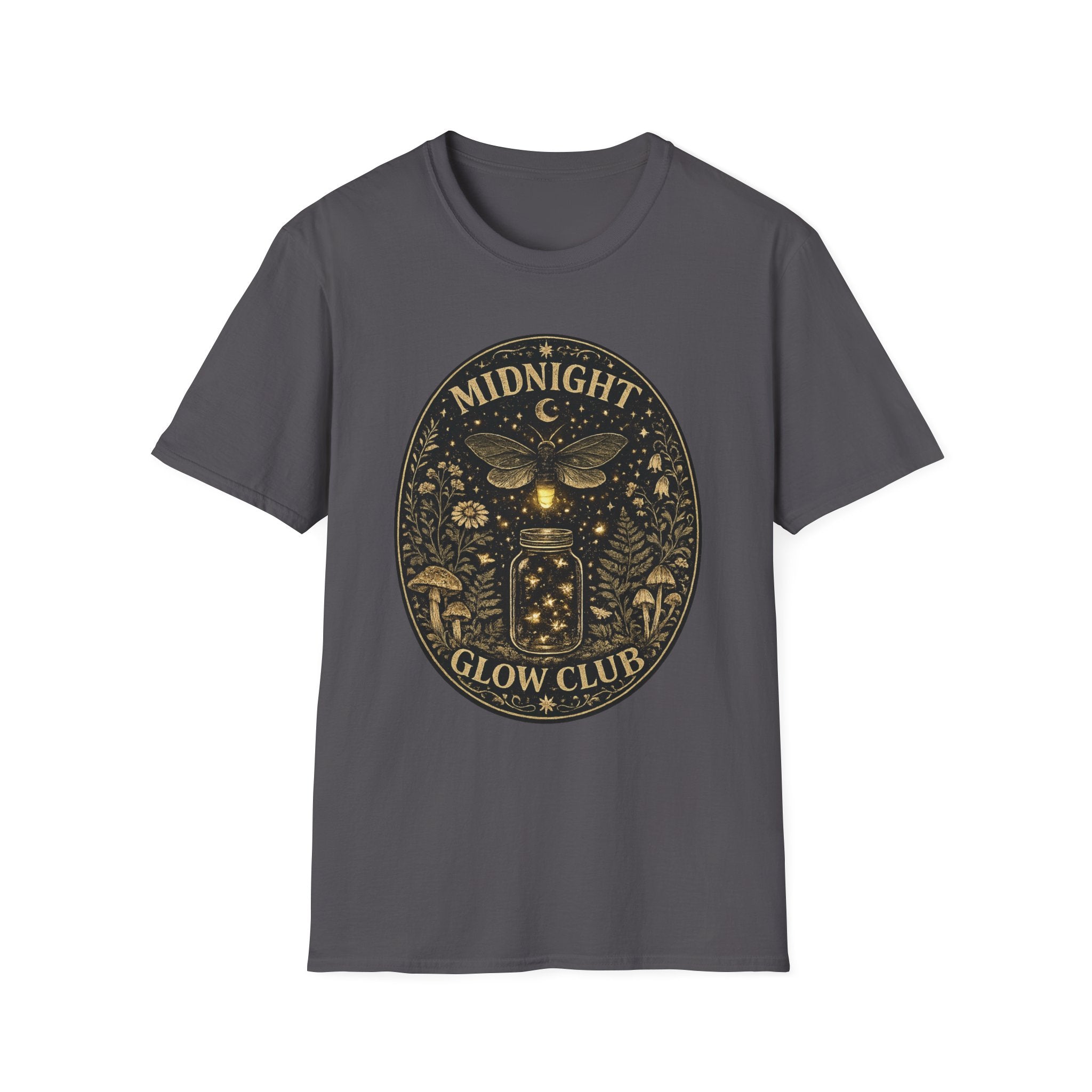 Midnight Glow Club T-Shirt — Moth & Moon Vintage Graphic Tee