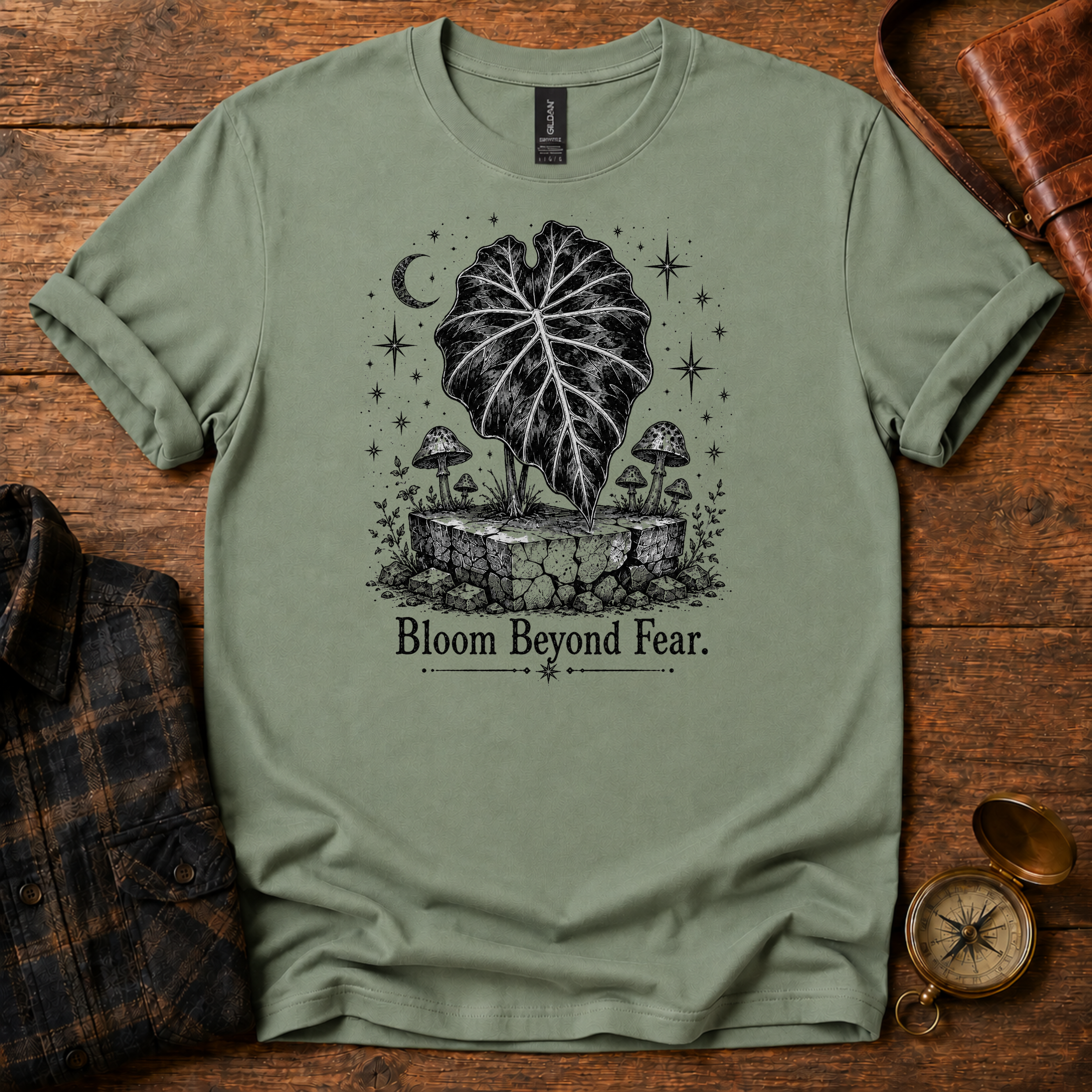 Bloom Beyond Fear T‑Shirt