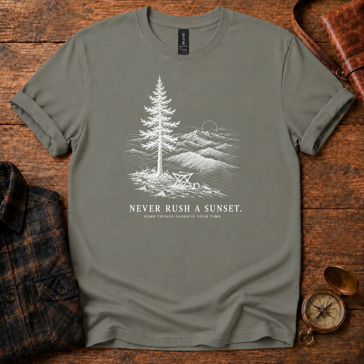 Never Rush T-Shirt