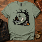Ghost Swing Halloween T-Shirt