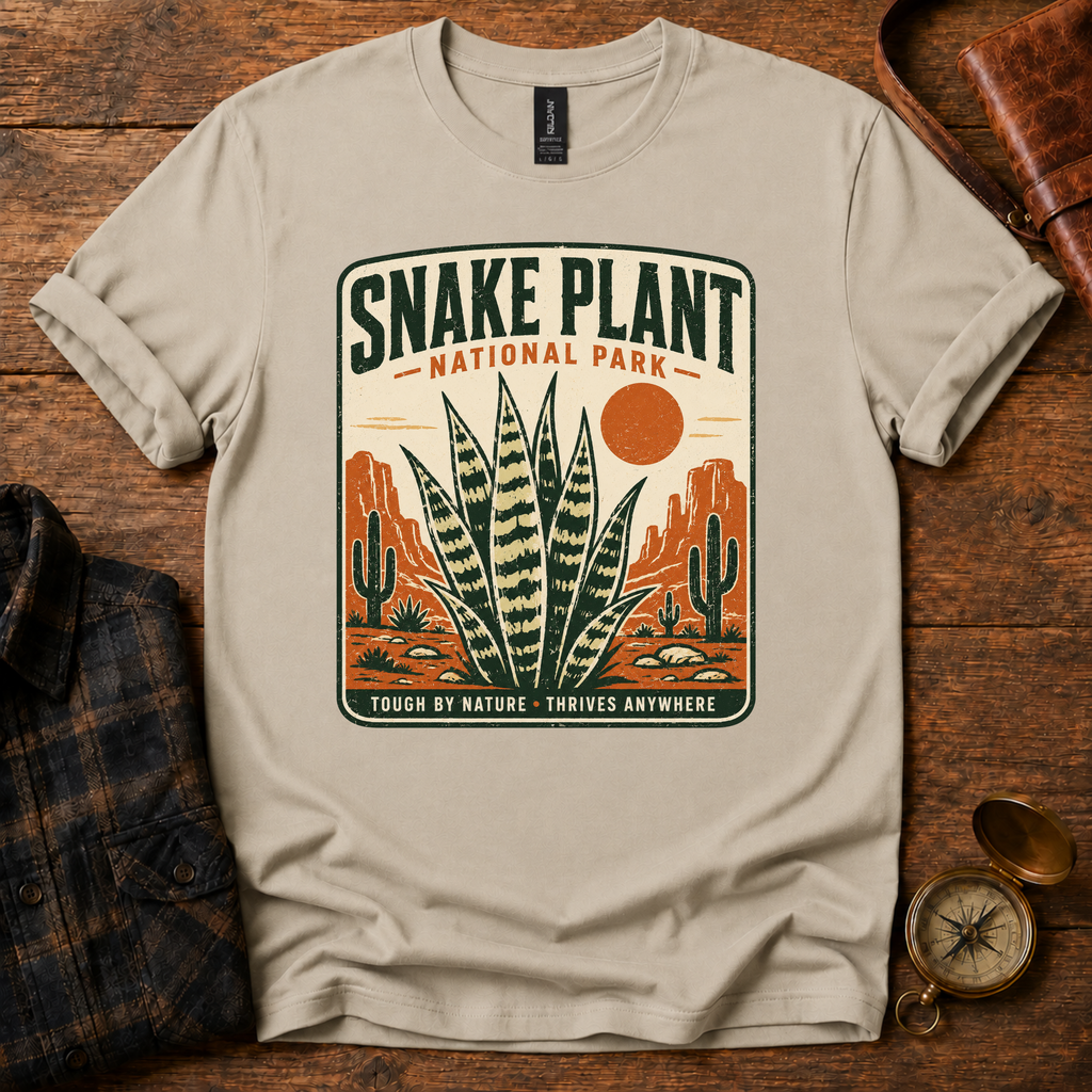 Snake Plant National Park T-Shirt