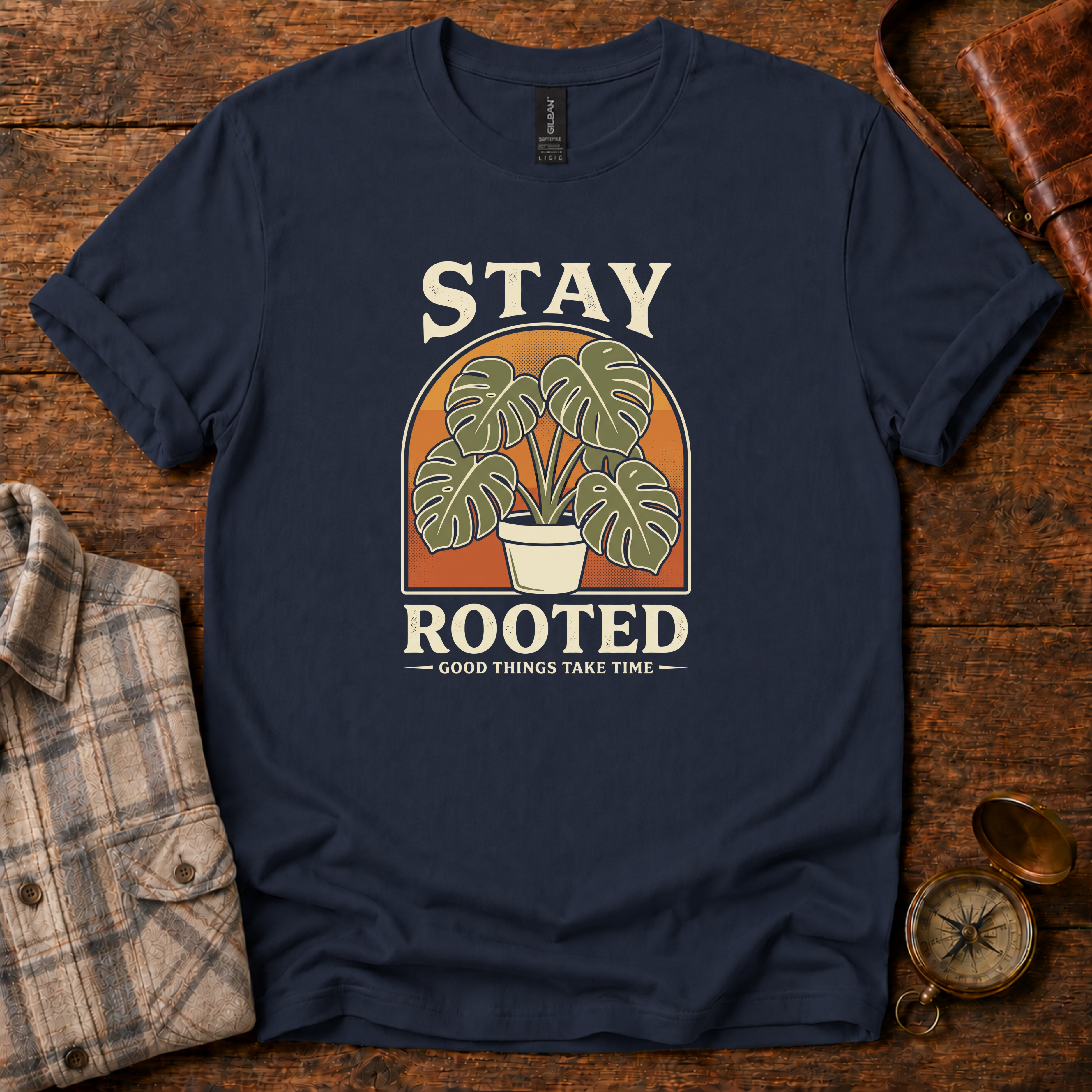 Stay Rooted Monstera T-Shirt