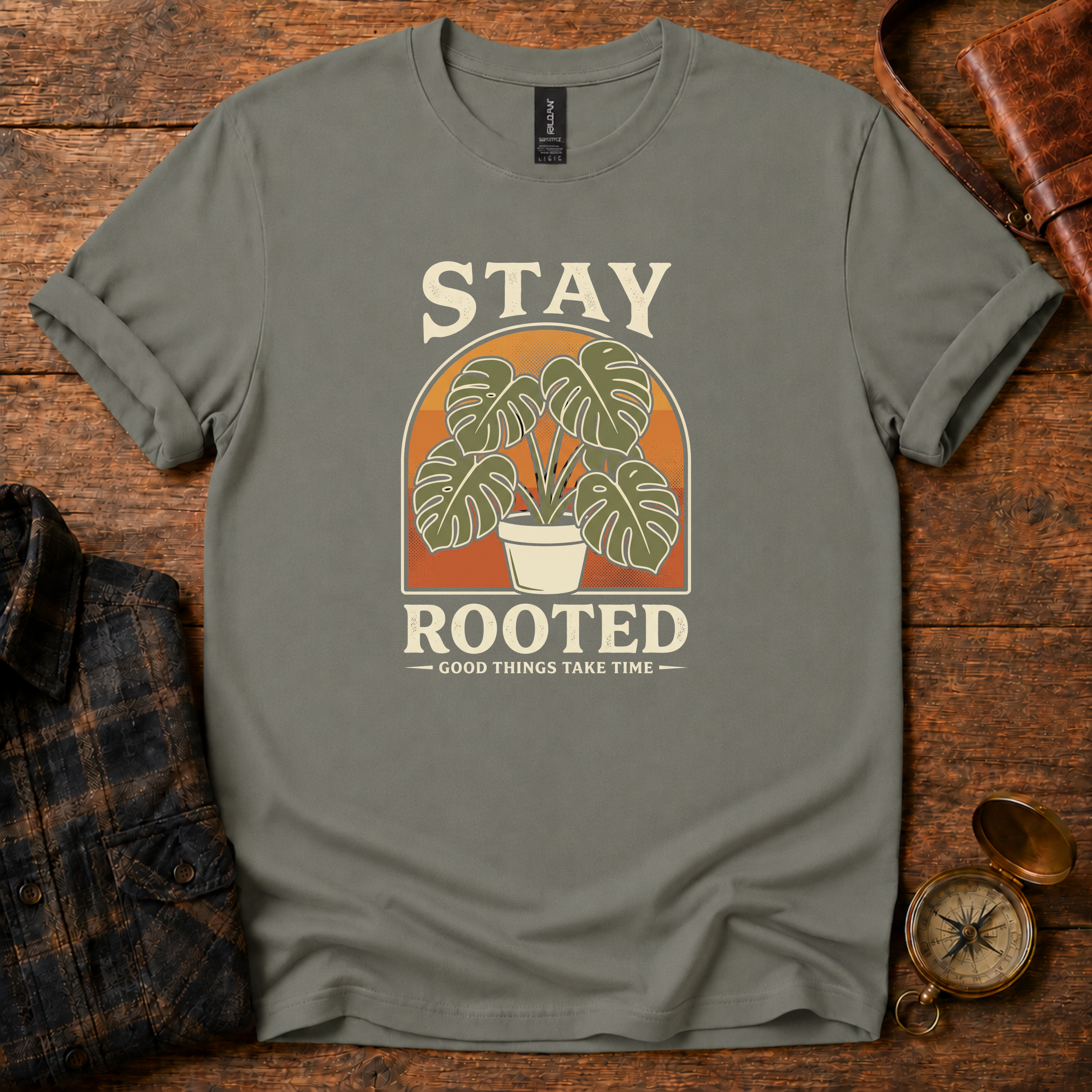 Stay Rooted Monstera T-Shirt