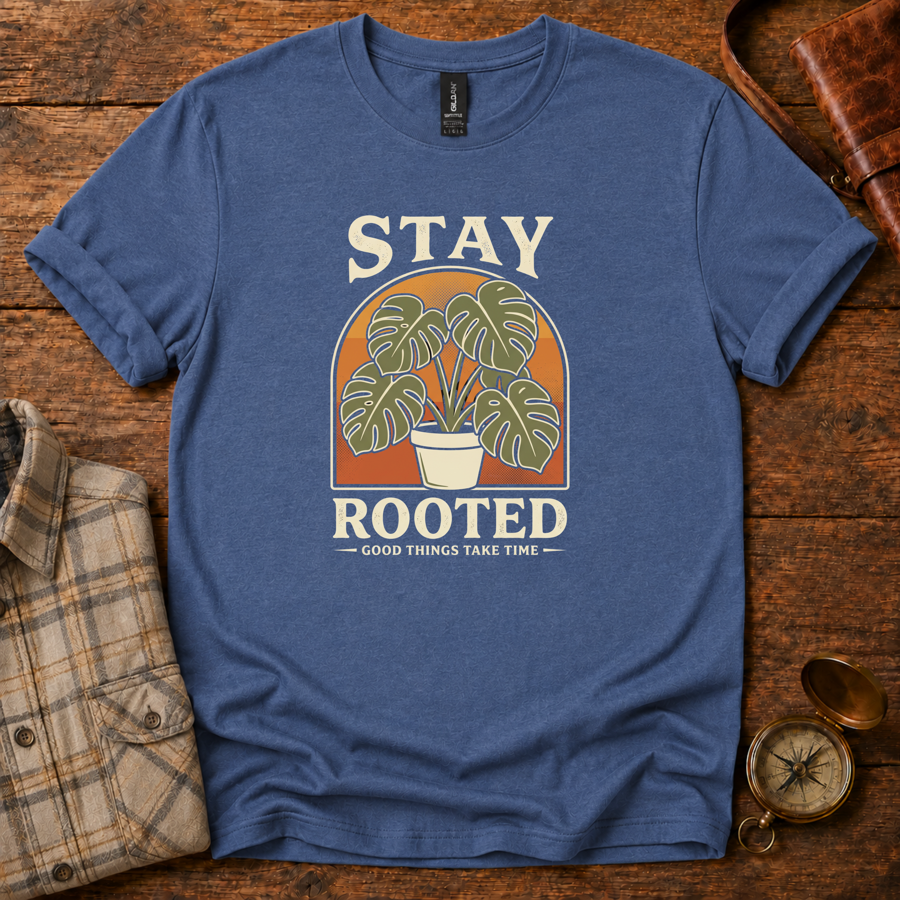 Stay Rooted Monstera T-Shirt