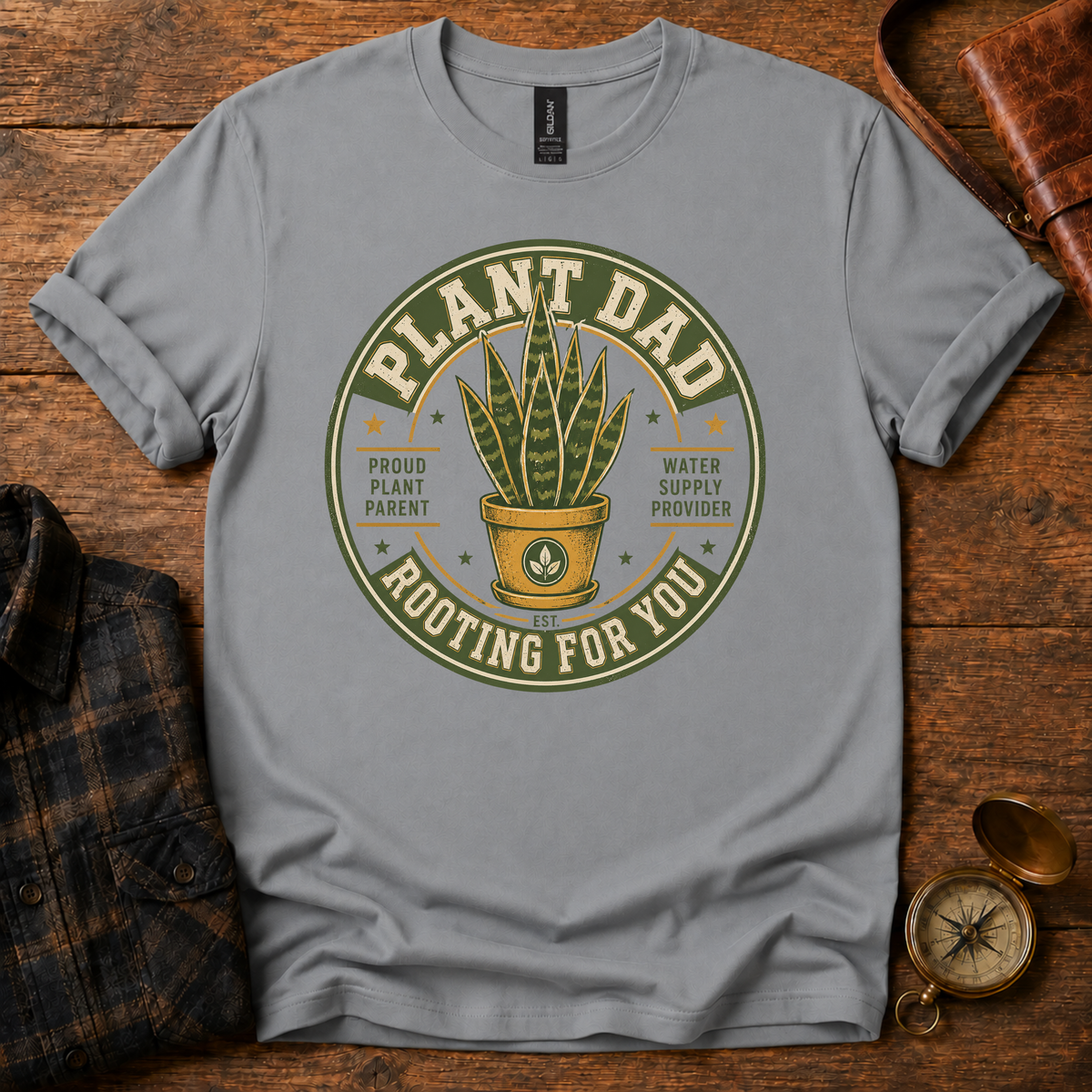 Plant Dad Rooting For You T-Shirt