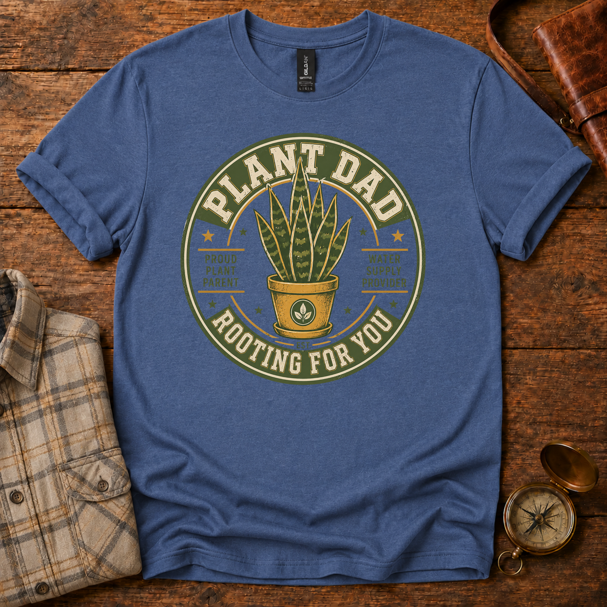 Plant Dad Rooting For You T-Shirt