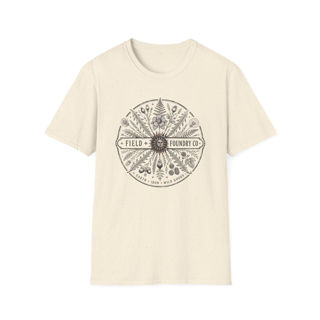 Field + Foundry Co. Botanical Compass T-Shirt  Vintage Floral