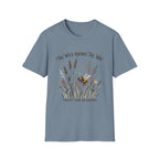 The Wild Knows The Way Tee — Floral Bee Nature Graphic T-Shirt