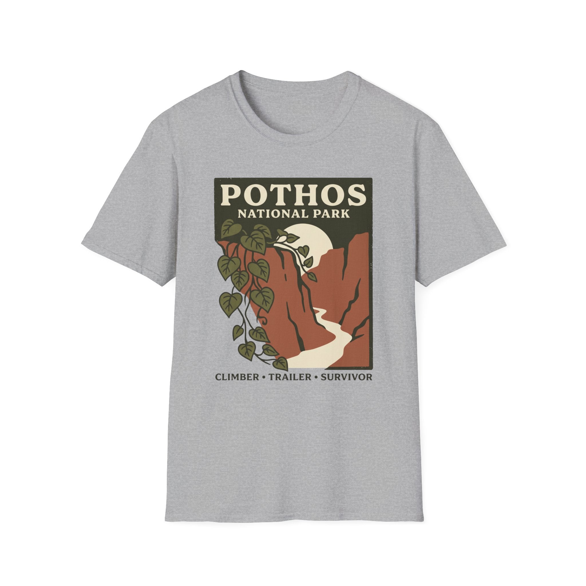 Pothos National Park T-Shirt 2 — Vintage Plant Lover Tee