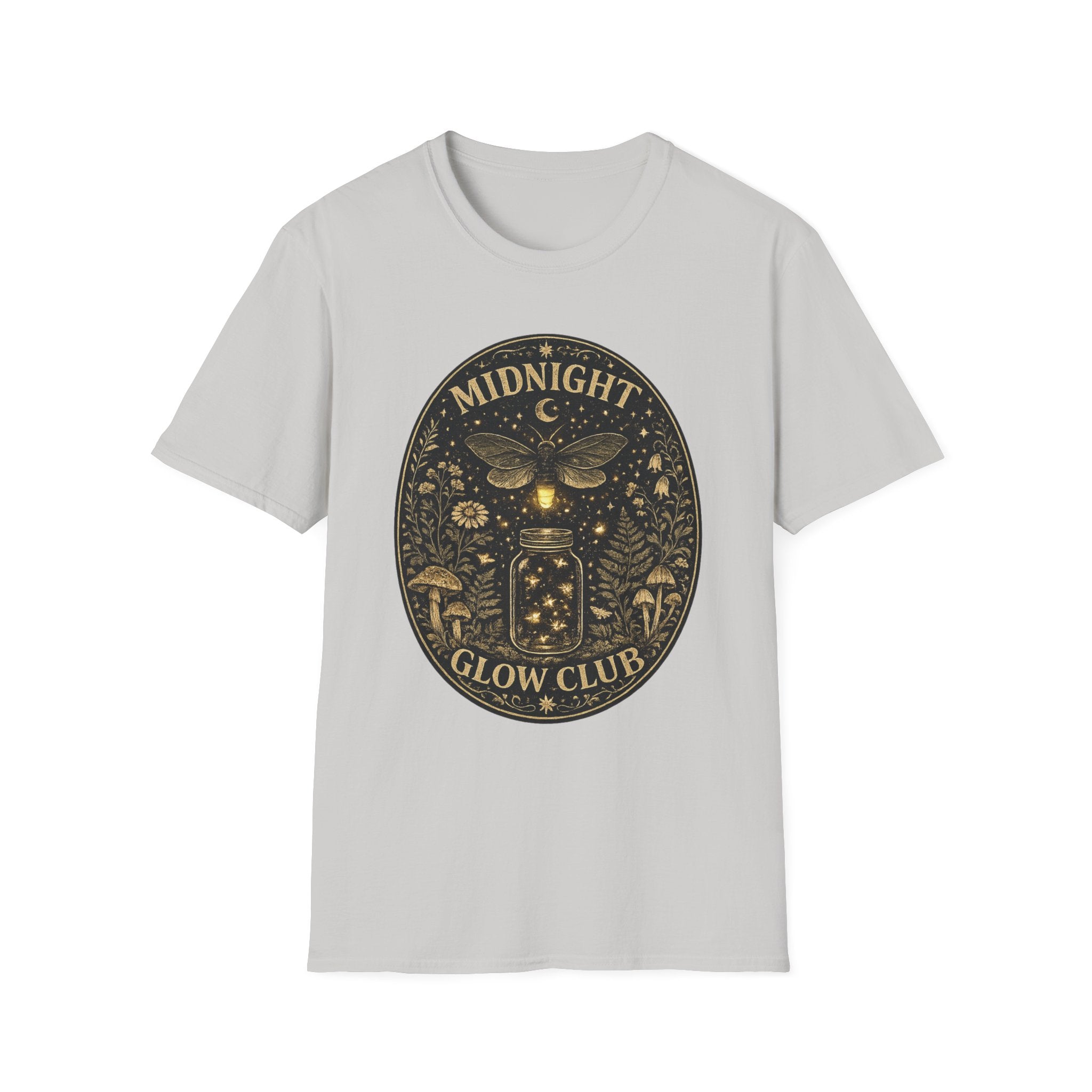 Midnight Glow Club T-Shirt — Moth & Moon Vintage Graphic Tee