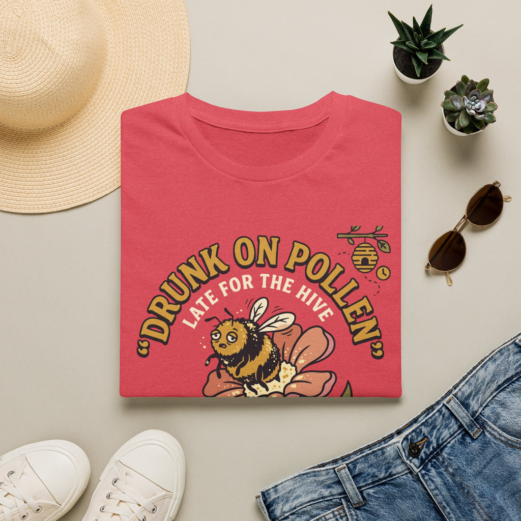 Drunk on Pollen Late for the Hive T-Shirt