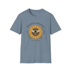 Sunflower Bee T-Shirt — "Rooted in Wonder" Botanical Graphic Tee