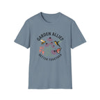 Garden Allies T-Shirt — "Garden Allies: Better Together" Floral Pollinator Tee