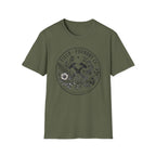 Field + Foundry Co. Floral Hammer T-Shirt Vintage Botanical Workwear