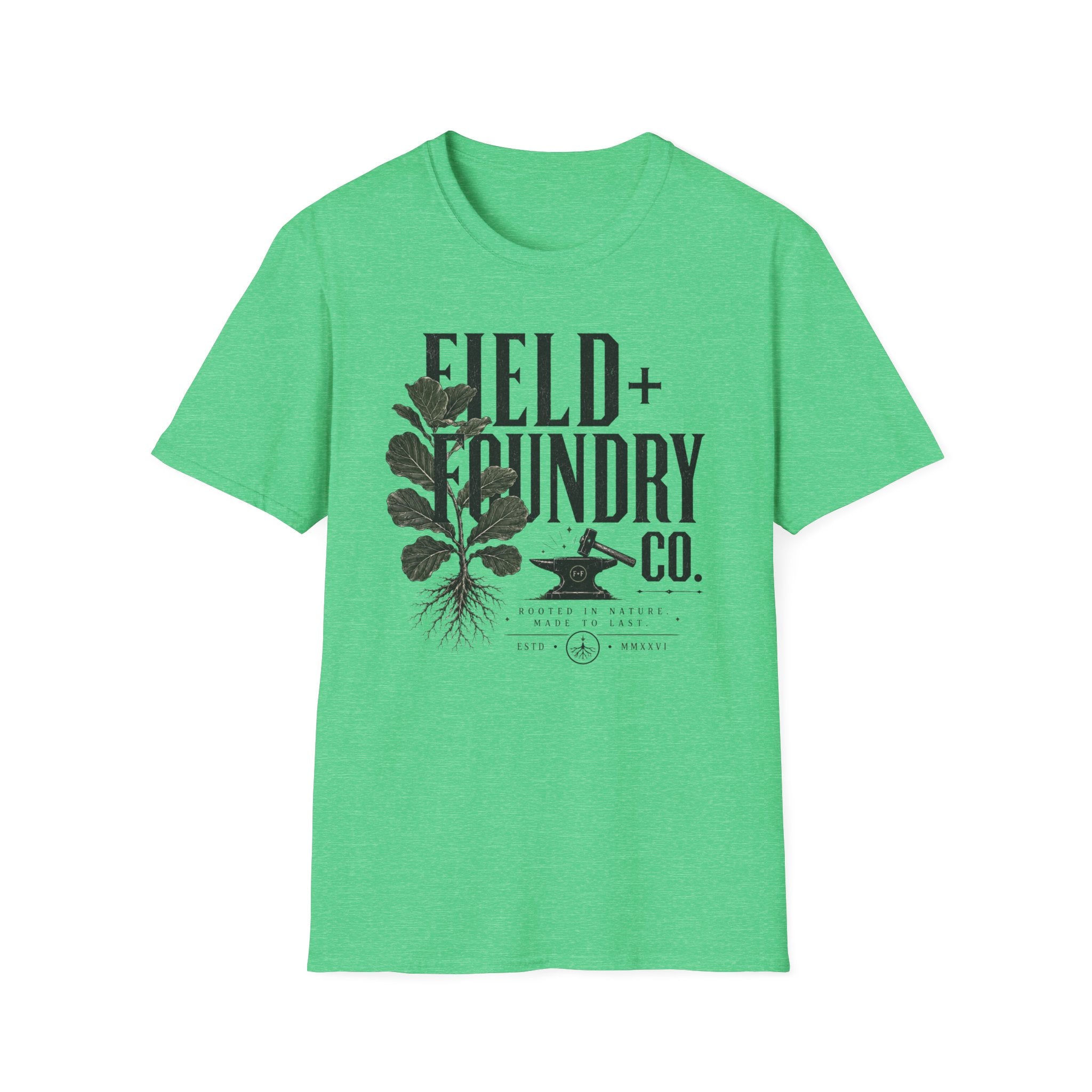 Field + Foundry Co. Botanical Graphic Logo T‑Shirt