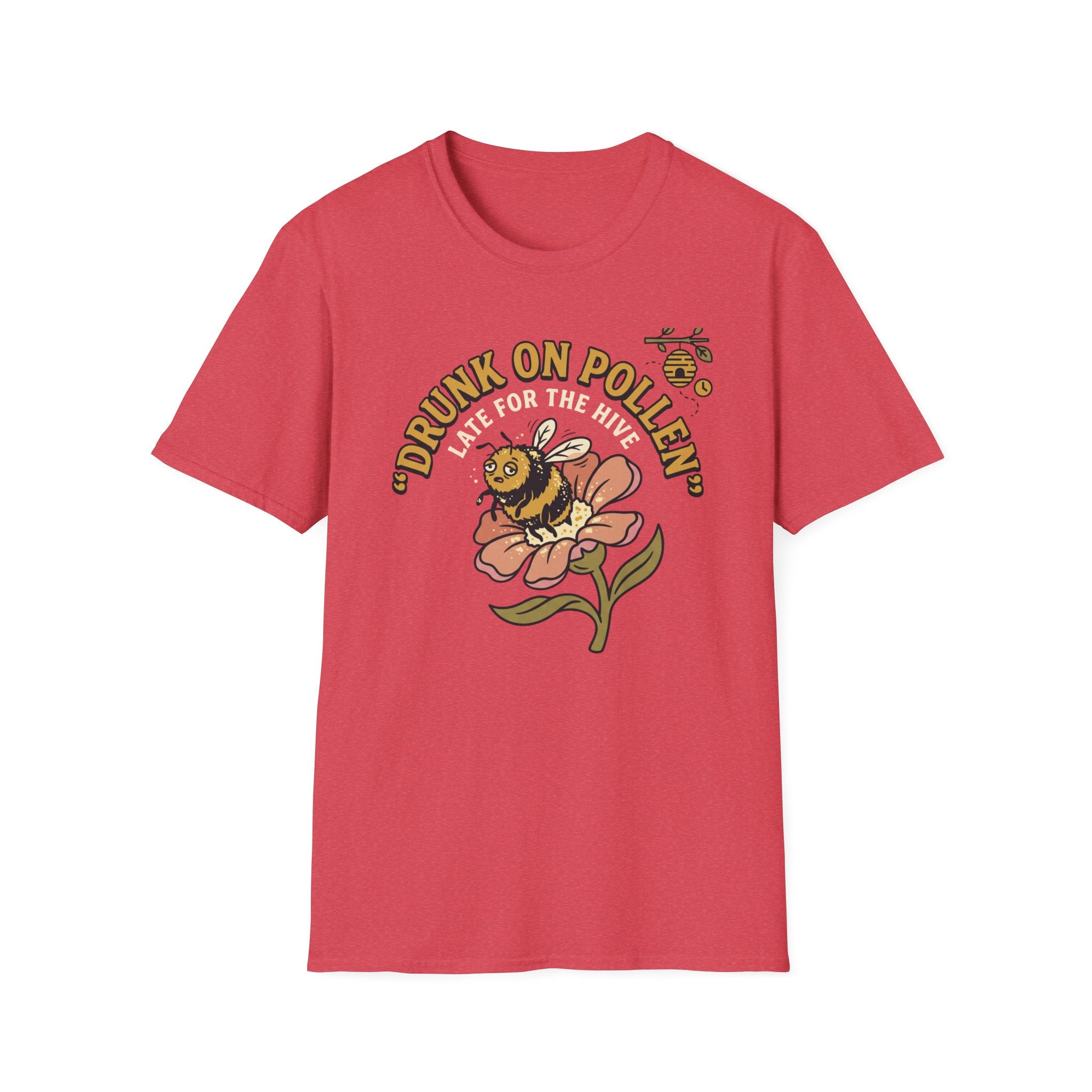 Drunk on Pollen Late for the Hive T-Shirt