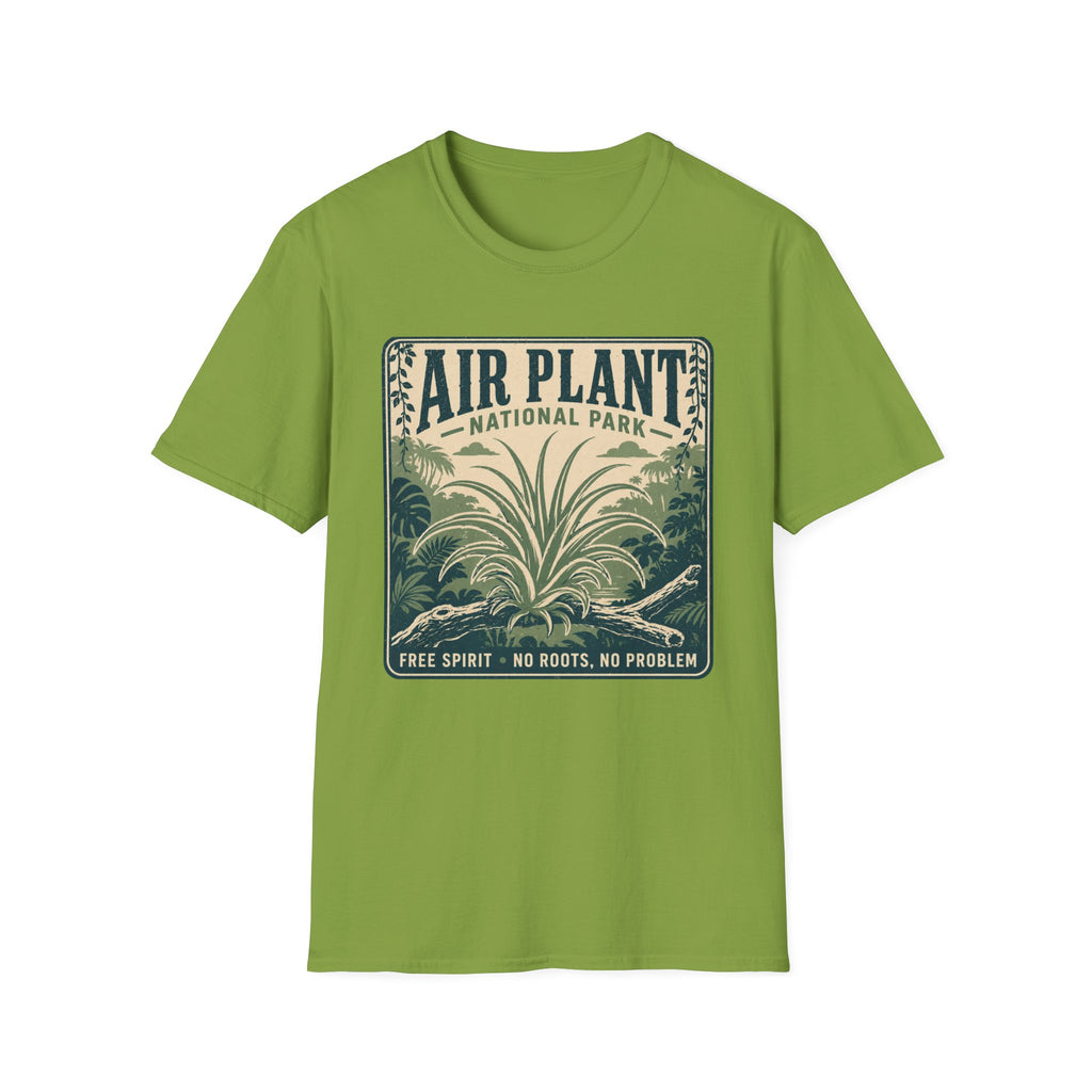 Air Plant T‑Shirt 'Air Plant National Park' Vintage Botanical Tee