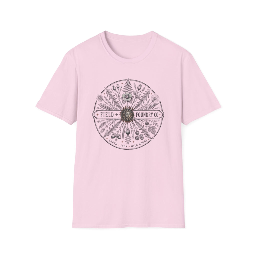 Field + Foundry Co. Botanical Compass T-Shirt  Vintage Floral