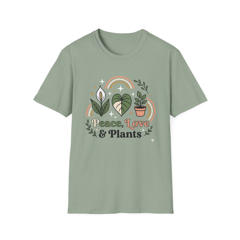 Peace, Love & Plants Graphic Tee