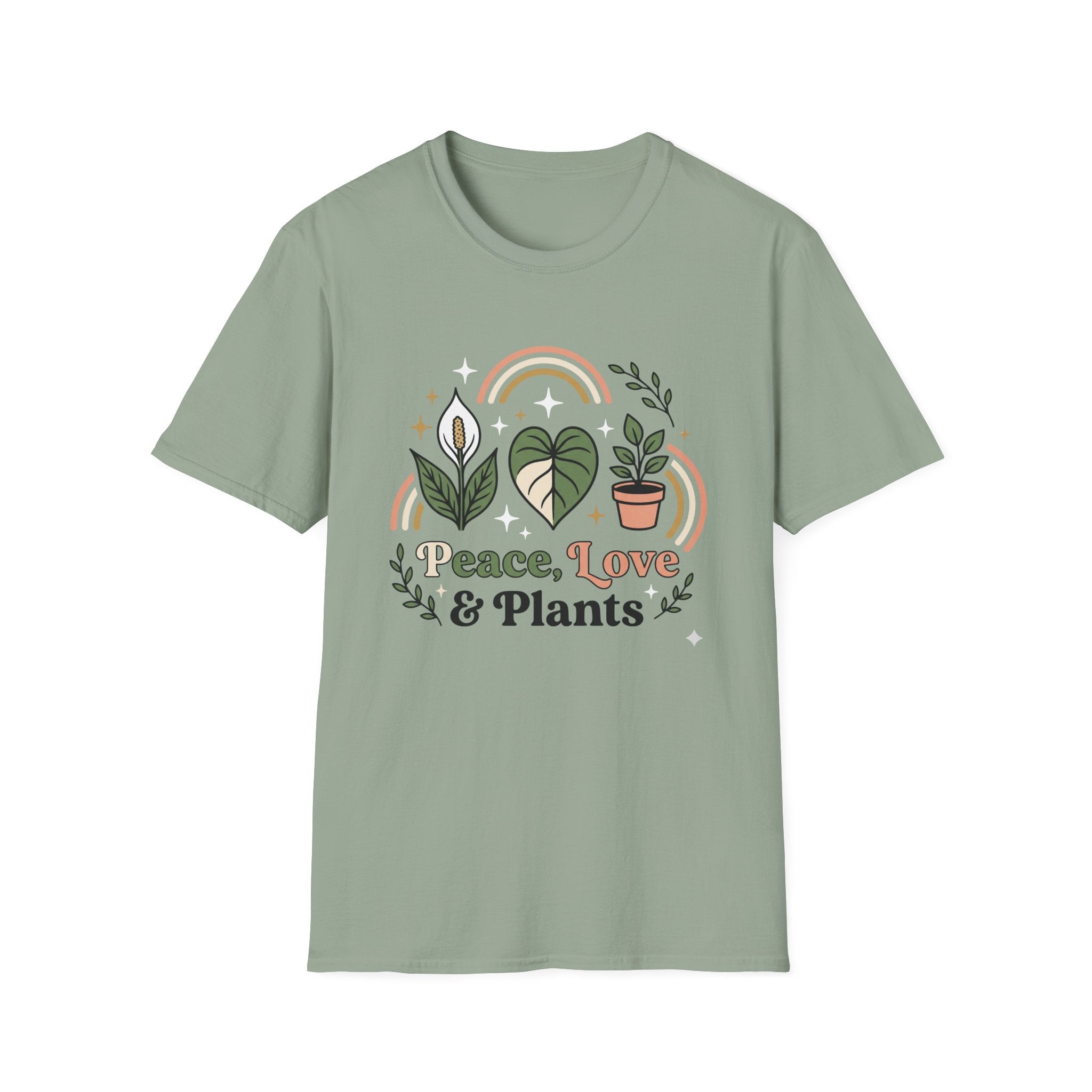 Peace, Love & Plants Graphic Tee