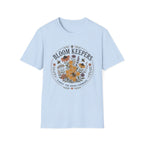 Bloom Keepers T-Shirt Floral Bee & Honeycomb Garden Tee