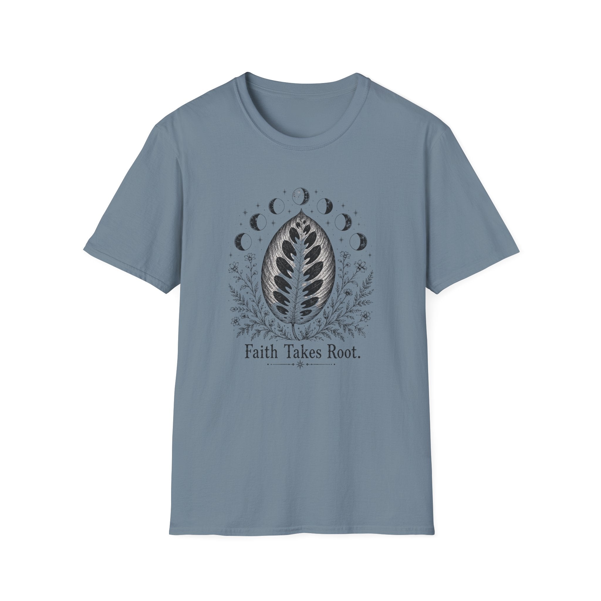 Moon Phase 'Faith Takes Root' T-Shirt