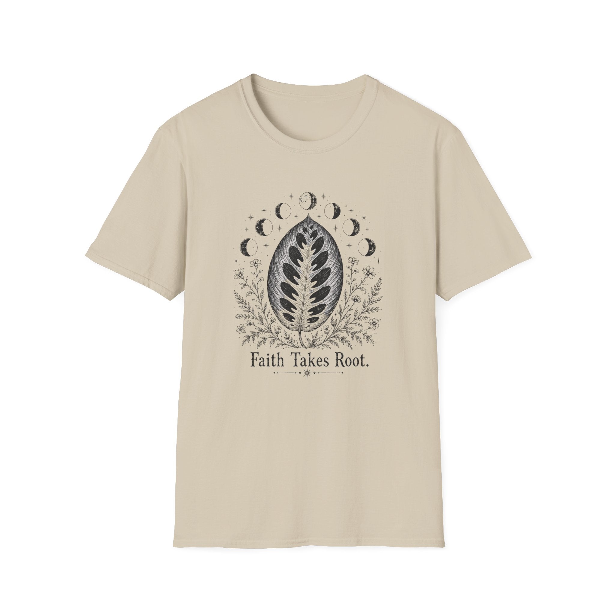 Moon Phase 'Faith Takes Root' T-Shirt