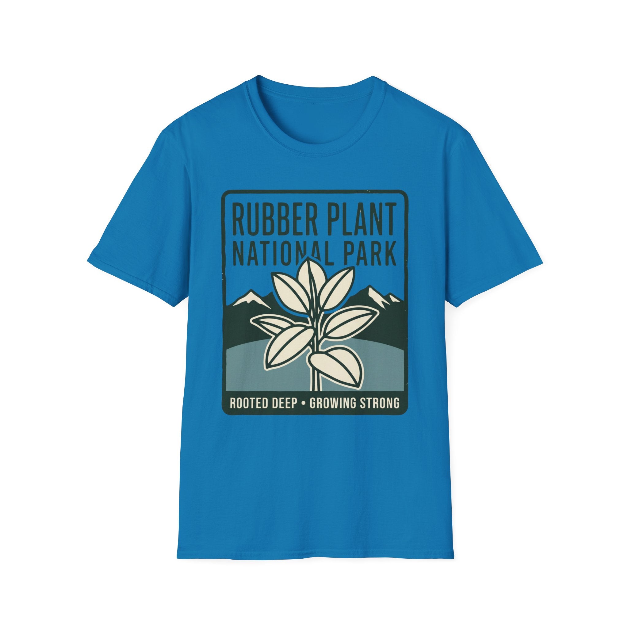 Rubber Plant National Park T-Shirt — Botanical Plant Lover Graphic Tee