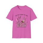 The Wild Knows The Way Tee — Floral Bee Nature Graphic T-Shirt