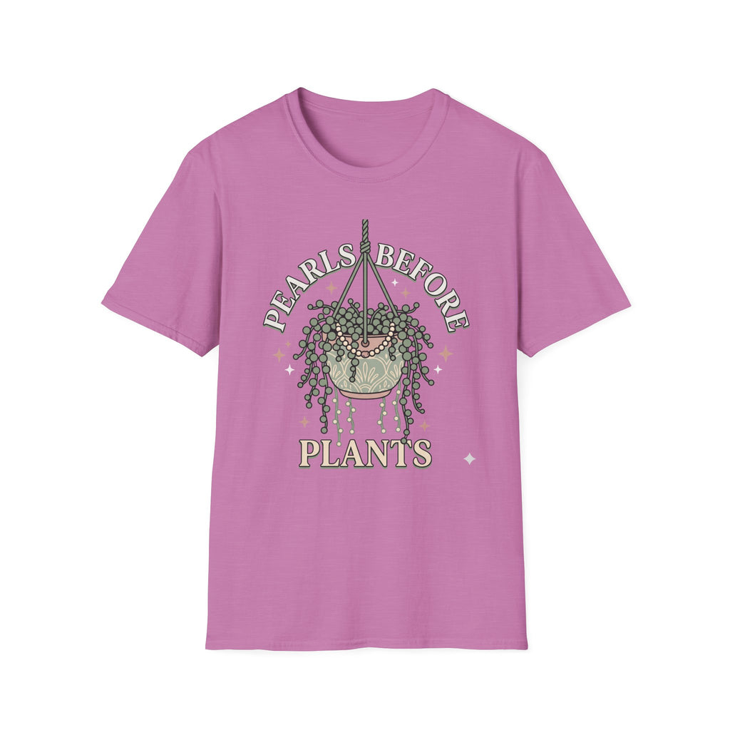 Plants Over Pearls Graphic Tee "Pearls Before Plants"