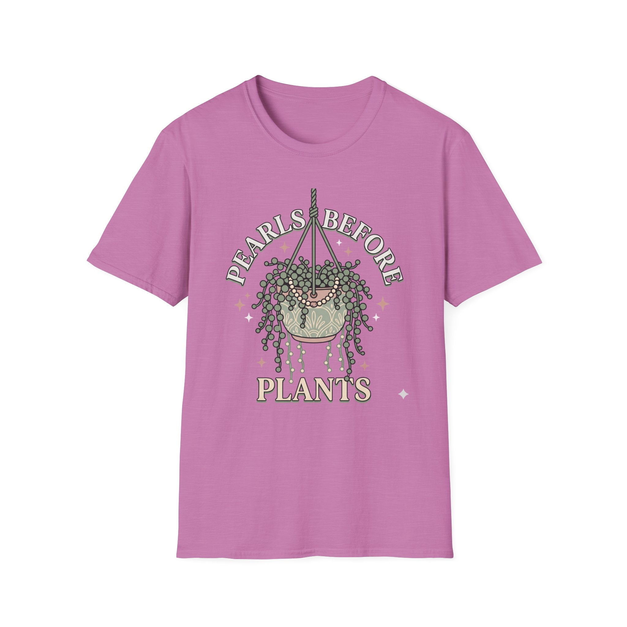 Plants Over Pearls Graphic Tee "Pearls Before Plants"