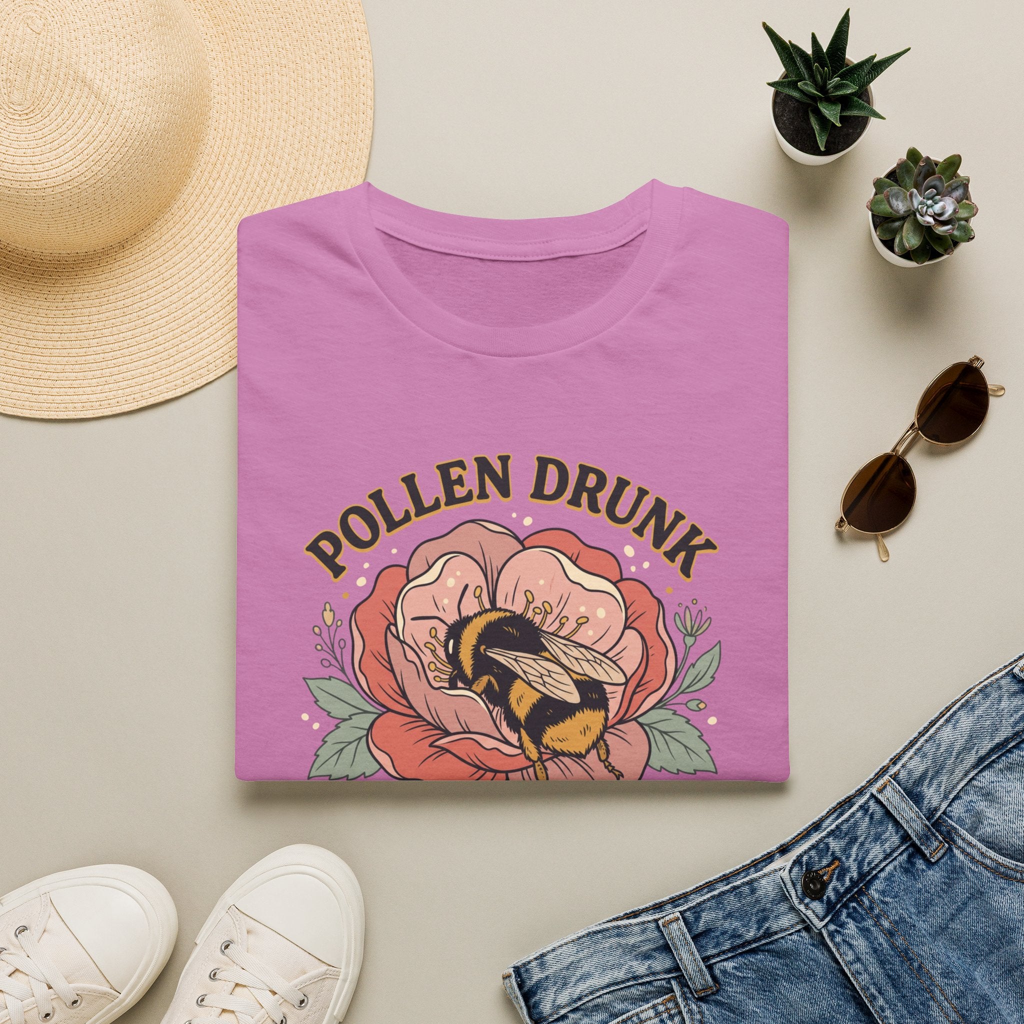 Pollen Drunk and Petal Tucked 2 T-Shirt
