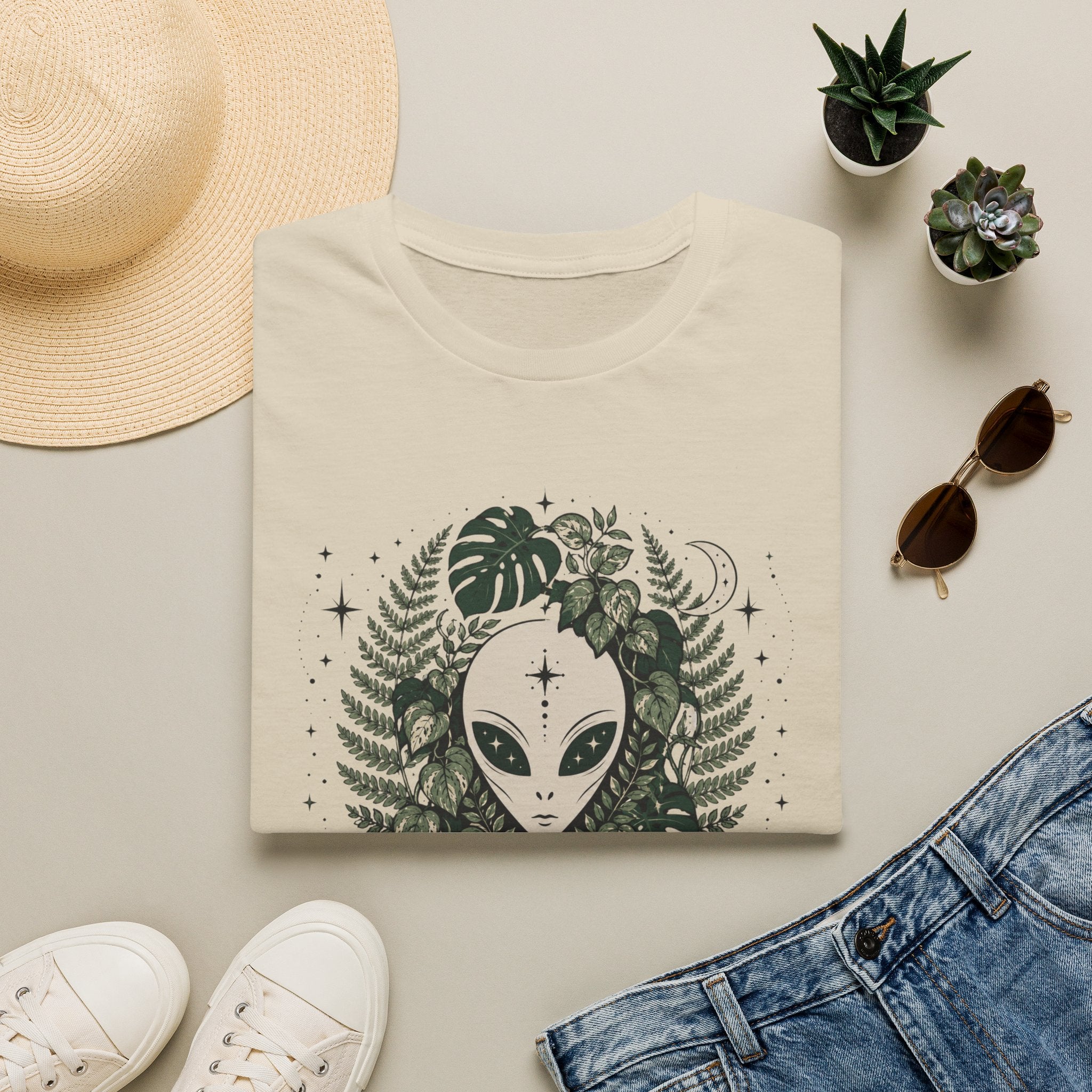 Alien Thriving in Strange Places 2 T-Shirt