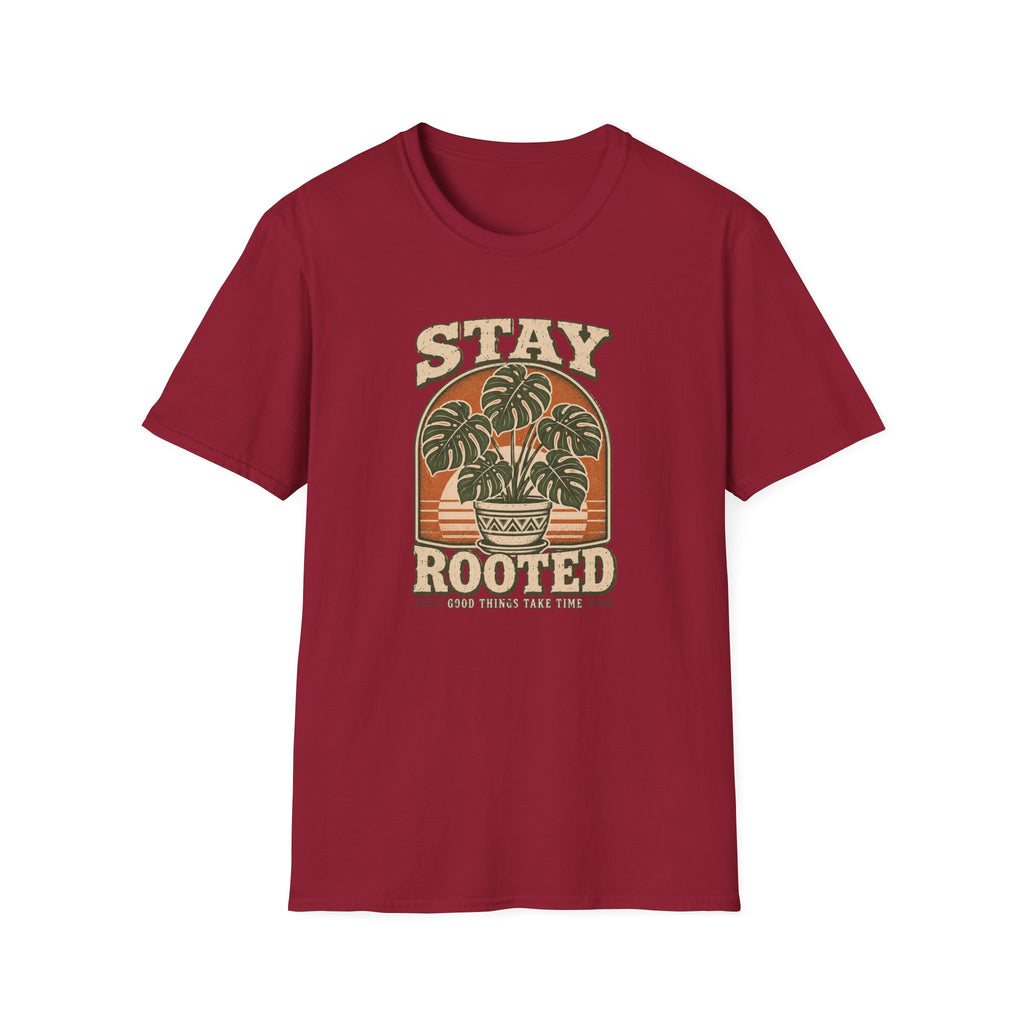 Stay Rooted Vintage Monstera T-Shirt