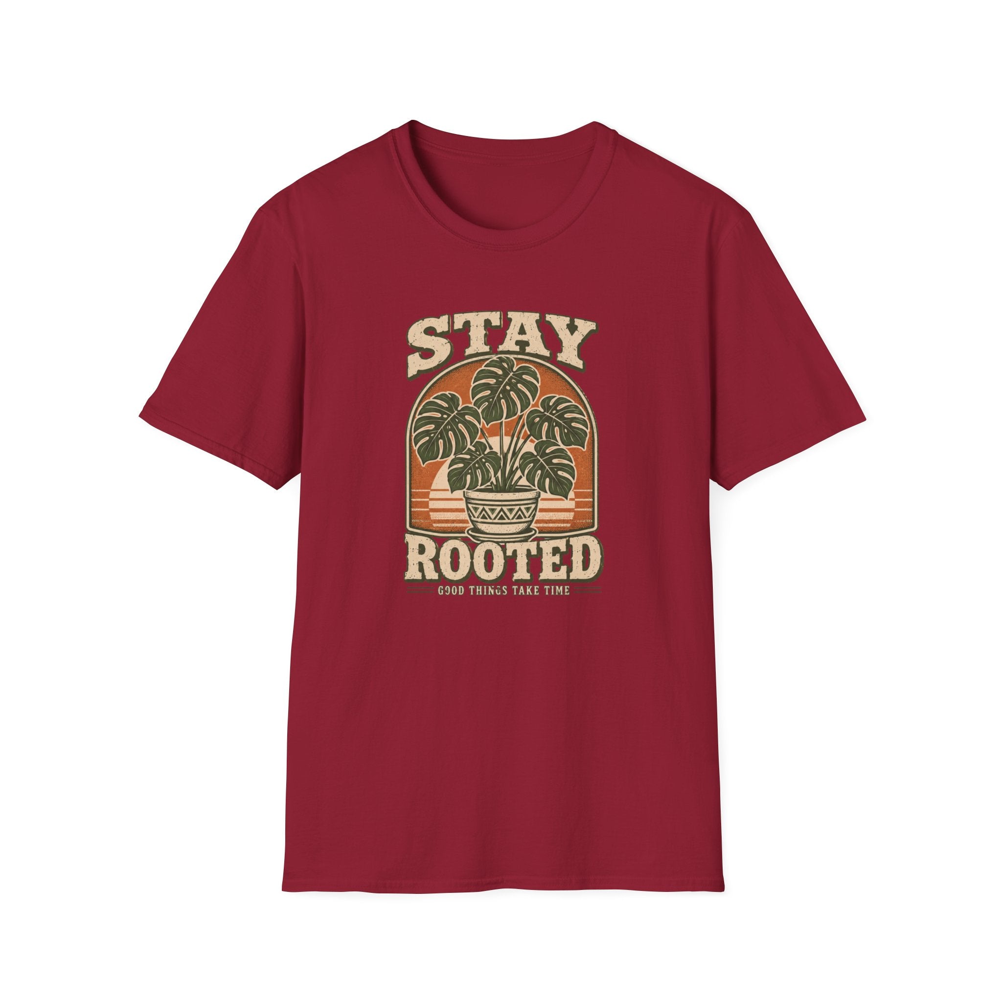 Stay Rooted Vintage Monstera T-Shirt