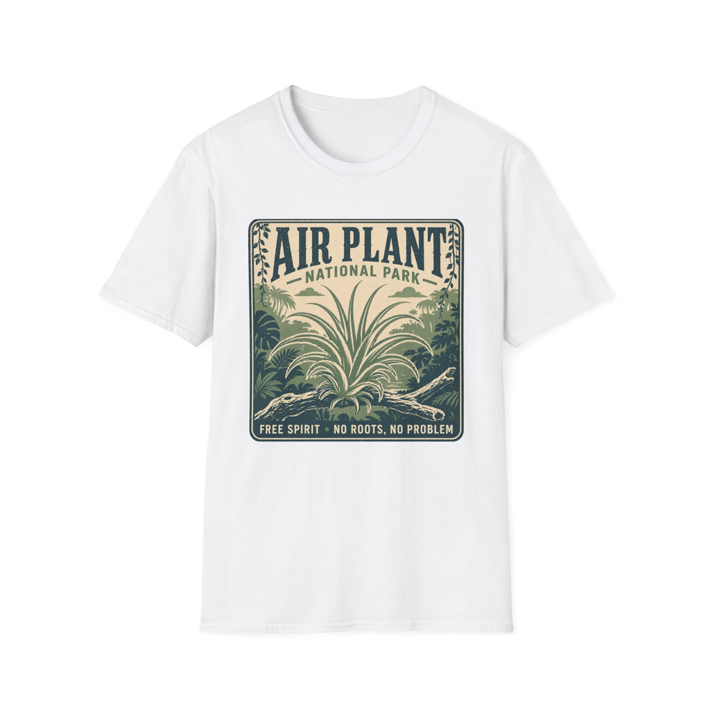 Air Plant T‑Shirt 'Air Plant National Park' Vintage Botanical Tee