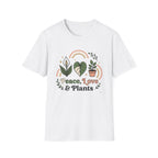 Peace, Love & Plants Graphic Tee