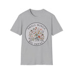 T-Shirt — "Small Wings Big Impact" Floral Graphic Tee