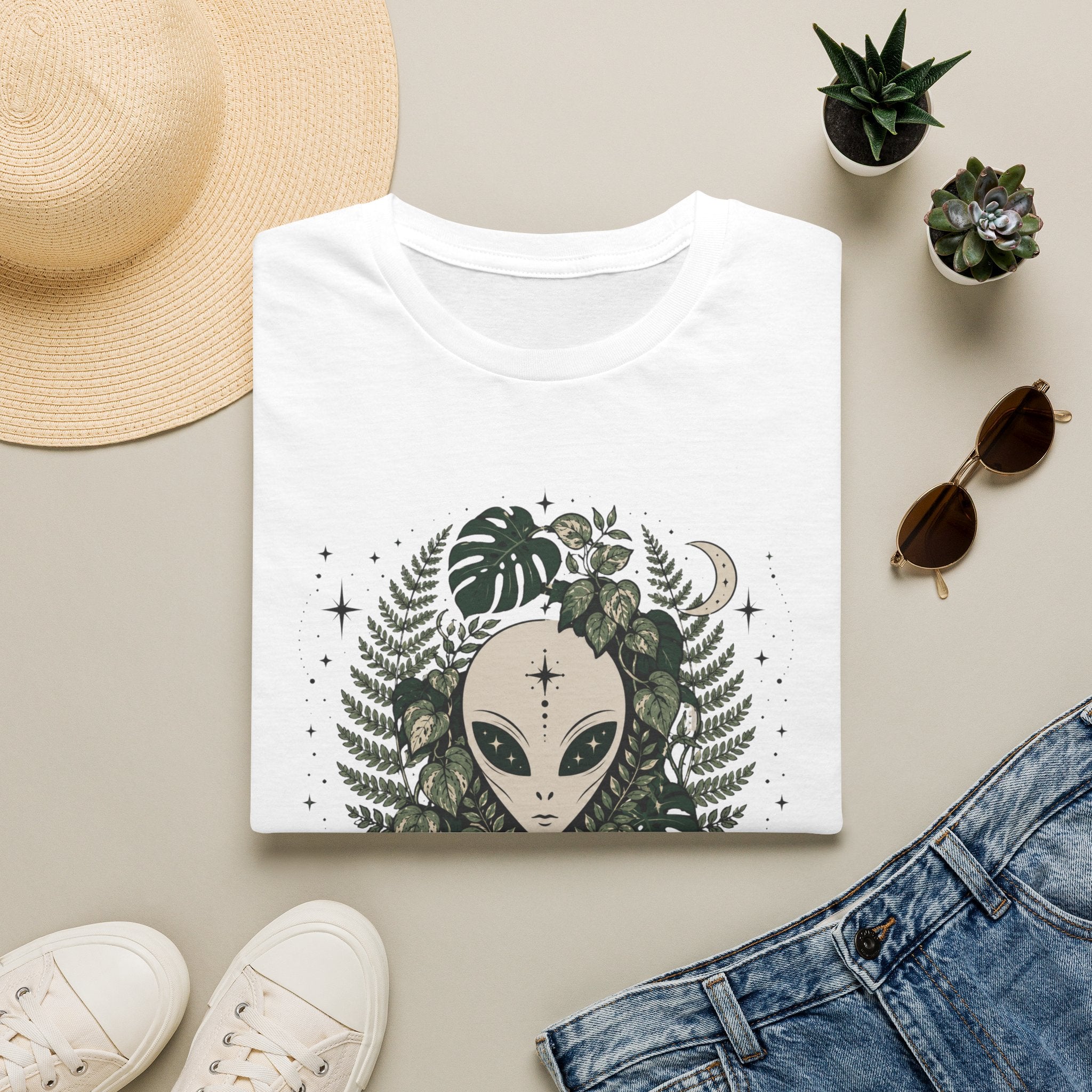 Alien Thriving in Strange Places 2 T-Shirt
