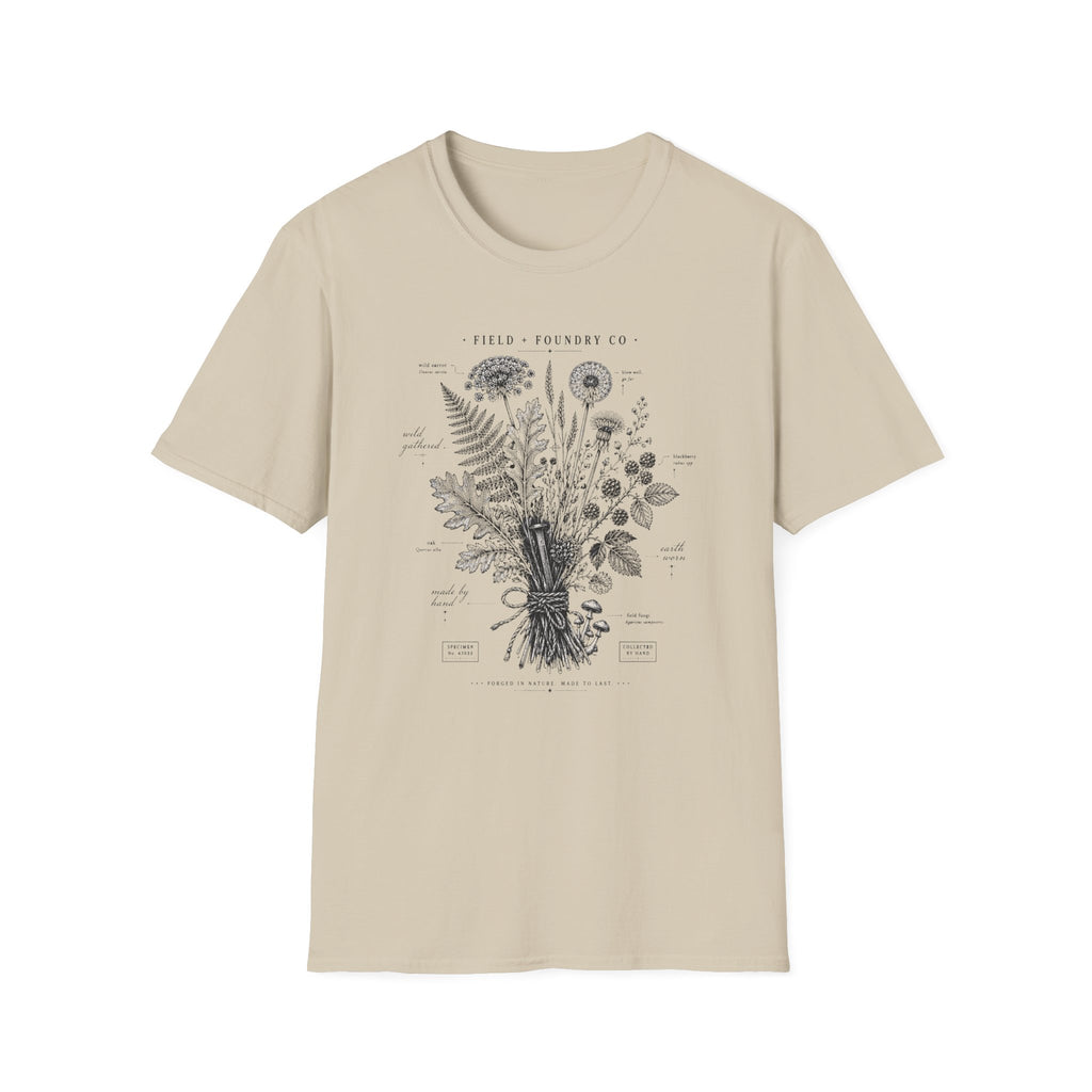 Field + Foundry Co. Vintage Plant Illustration T-Shirt