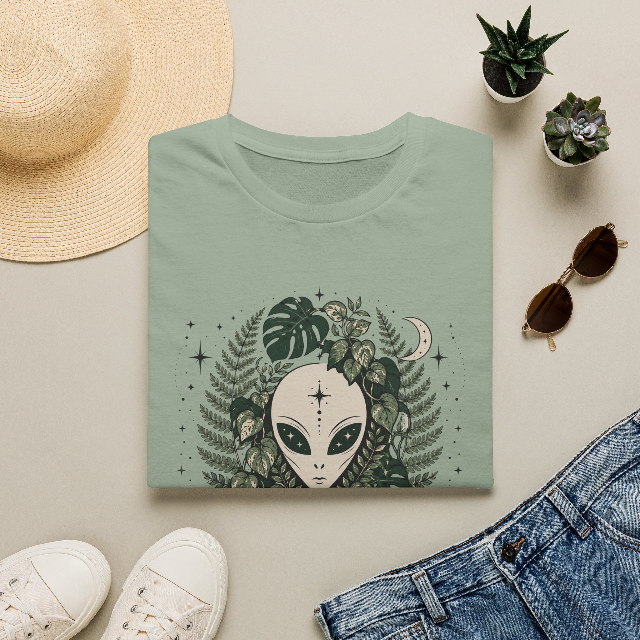 Alien Thriving in Strange Places 2 T-Shirt