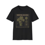Monstera Deliciosa Plant T-Shirt — Vintage Botanical Illustration Tee