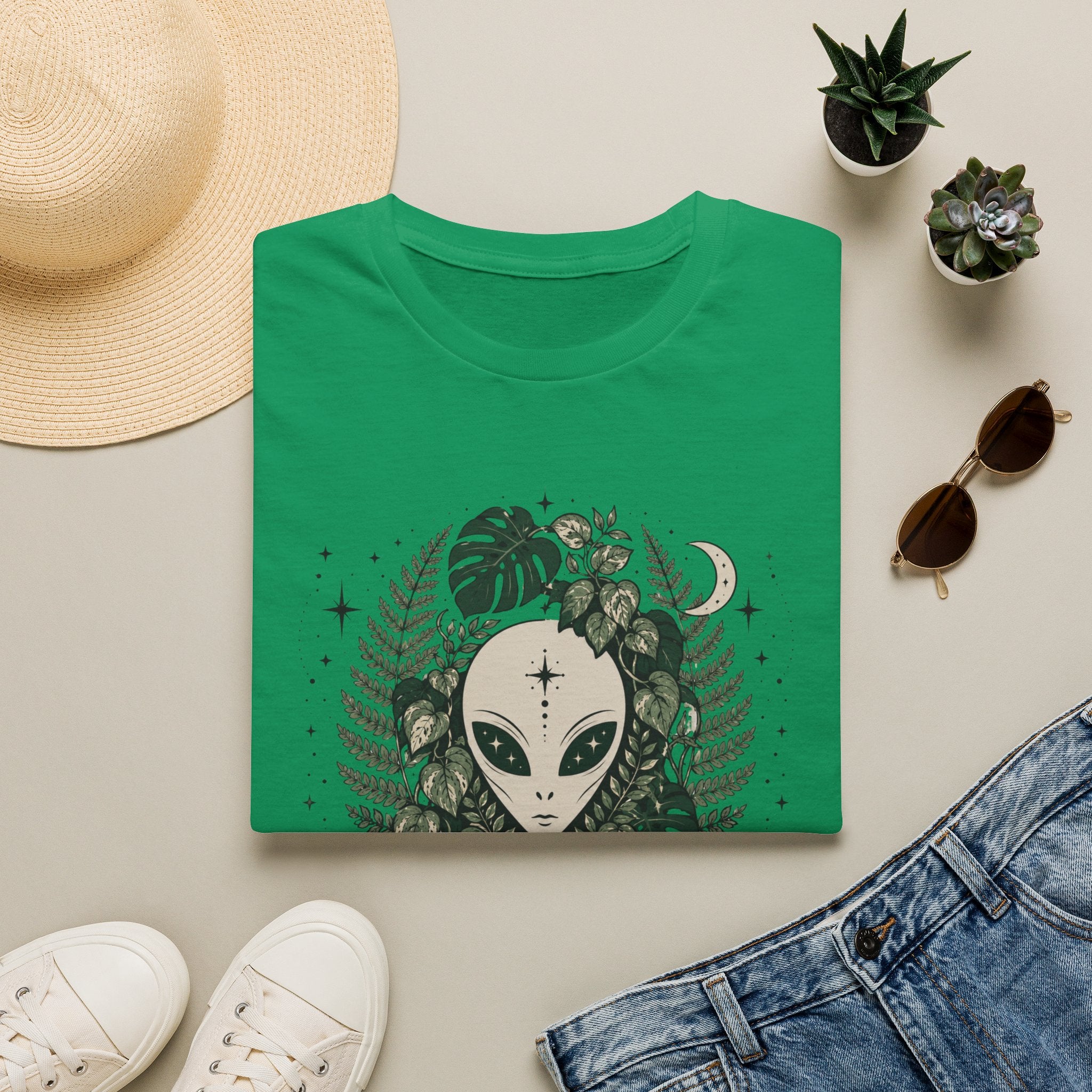 Alien Thriving in Strange Places 2 T-Shirt