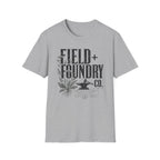 Field + Foundry T-Shirt — Vintage Botanical Logo Tee