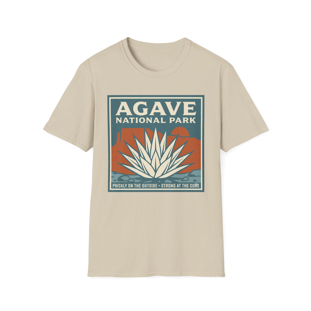 Agave National Park T-Shirt Vintage Desert Travel Tee