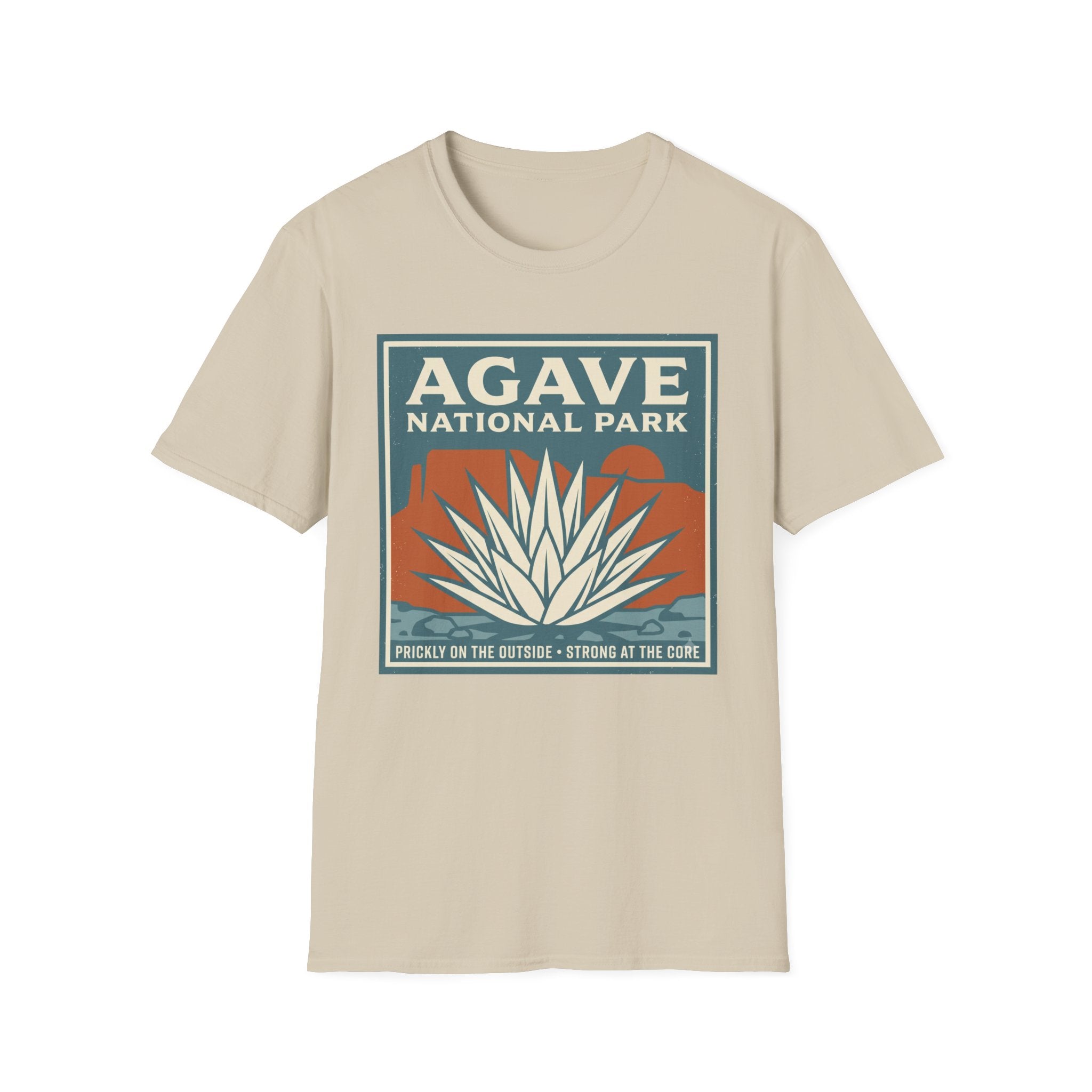 Agave National Park T-Shirt Vintage Desert Travel Tee